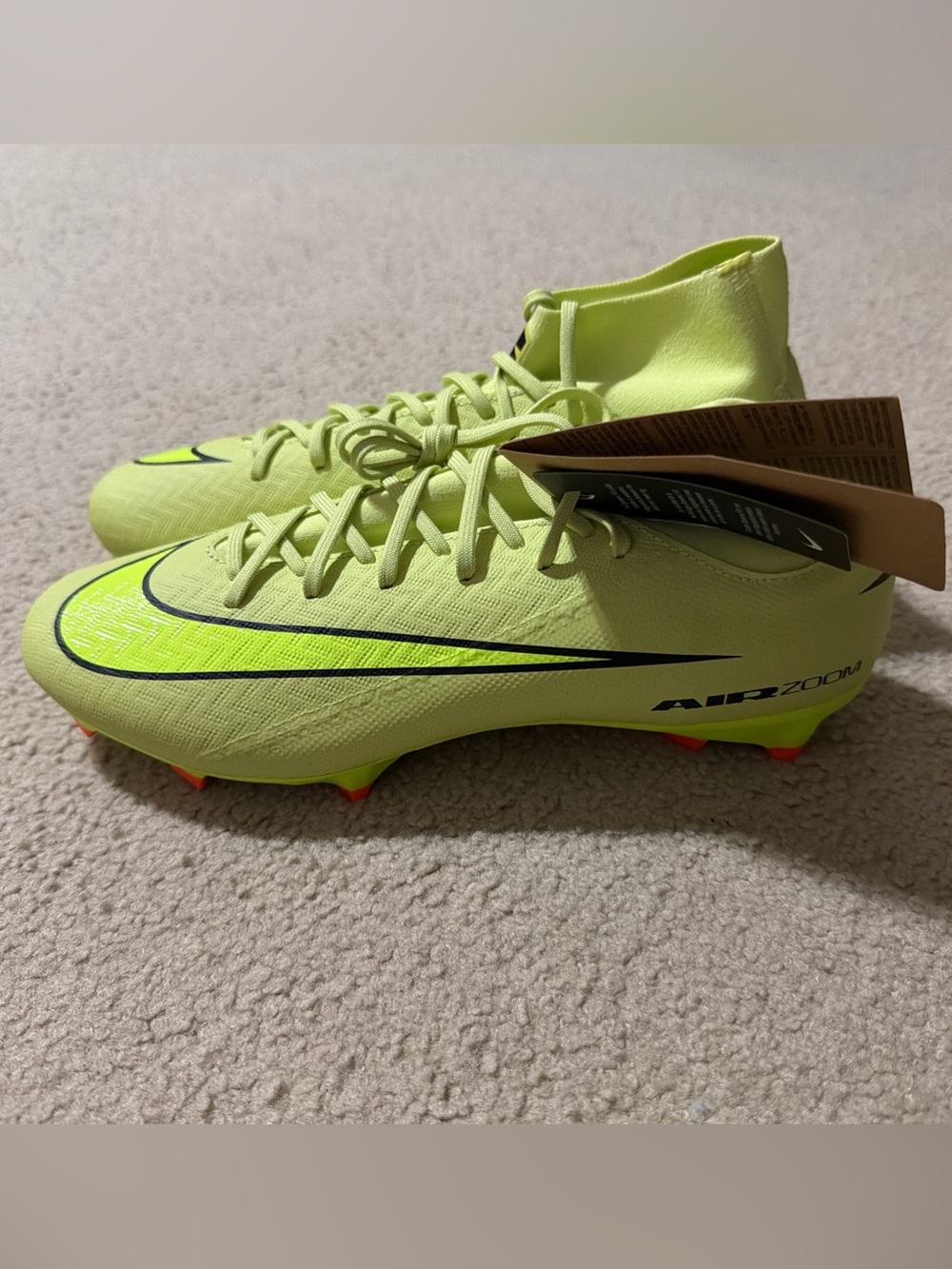Nike ZM Superfly 10 Academy FG/MG Men’s Size 8.5 Soccer Cleats FQ1456300 Futbol